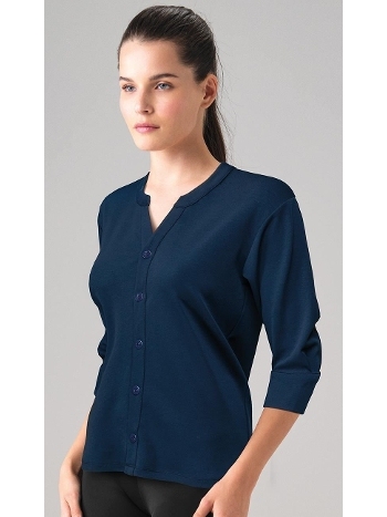 Modal Yarım Kollu Kadın Gömlek Doreanse 4314