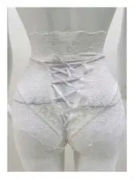 Ekru Dantelli Tek Parça Body Sistina 1012