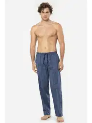 Pamuklu Esnek Erkek Pijama Altı Cacharel 2240