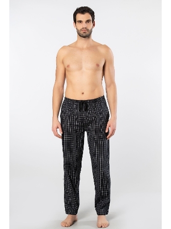 Pamuklu Esnek Yapı Siyah Pijama Altı Cacharel 2240