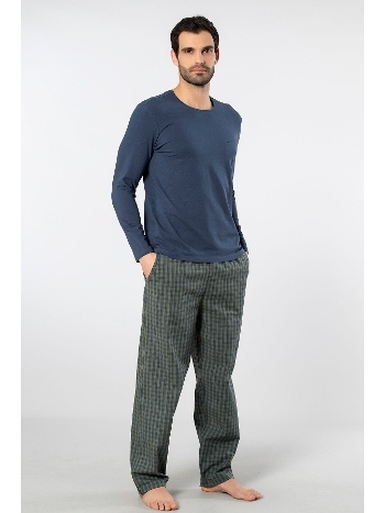 Uzun Kollu Poplin Pijama Takımı Cacharel 2239