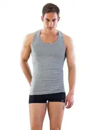 Pamuklu Ribana Kesim Erkek Atlet Emay 12320