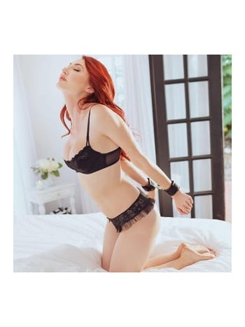 İçi Peluş Fantezi Kelepçe Harness MissisX 8040