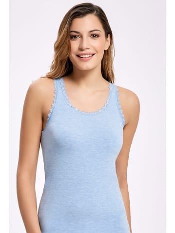 Geniş Askılı Melanjlı Kadın Atlet İlke 2347