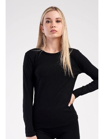 Uzun Kollu Thermal Kadın Tişört Fuşya Nefes Alan Dayanıklı Vienetta 409008