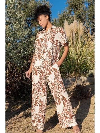 Desenli Kısa Kollu Pijama Takımı Vienetta 409276