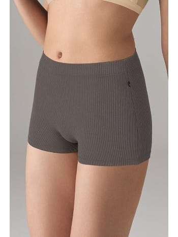 Yüksek Bel Spor Şort Viskon Elastan Doreanse 8162