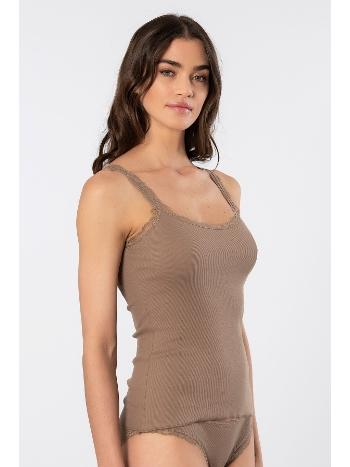 Dantelli İp Askılı Kadın Atlet Pamuklu Türen 926 - 2