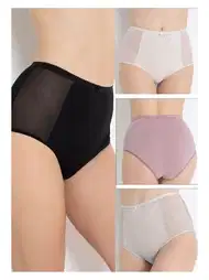 Yüksek Bel Destekli Pamuklu Külot 4'lü Paket Confeo 804