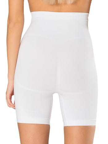 Beyaz Dikişsiz Yüksek Bel Korse FormActive 1011