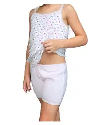 Pamuklu Leopar Baskılı Ribana Atlet Şort Takım Öztaş 4046