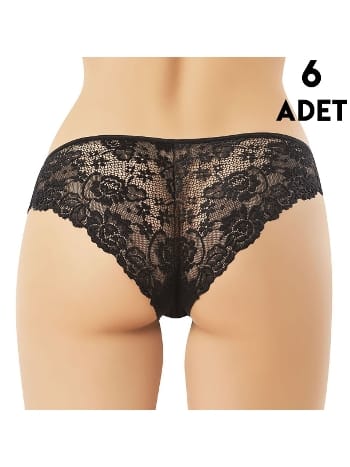 Yüksek Bel Destekli Dantelli Bato Külot Kota 5025