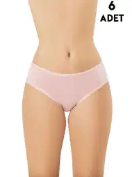 Yüksek Bel Esnek Modal Kadın Külot Kota 5108