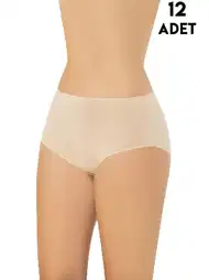 Yüksek Bel Esnek Kadın Külot Kota 5114