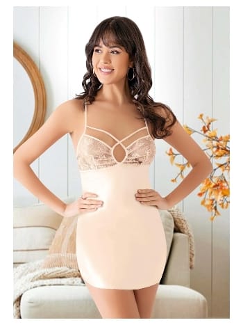 Tek Parça Kırmızı Saten Body Miss Laris 2077