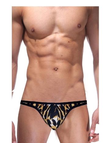 Leopar Desenli Erkek Tanga La Blinque 15819