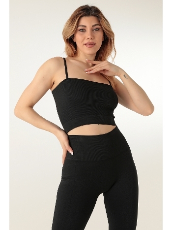 Straplez Askılı Fitilli Spor Büstiyer Miorre 999-ZZ0141