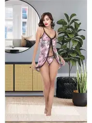 Çiçek Desenli Tek Parça Body İzabel 1009