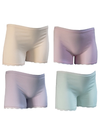 Dantelli Likralı Boxer 4'lü Paket Öztaş 4734