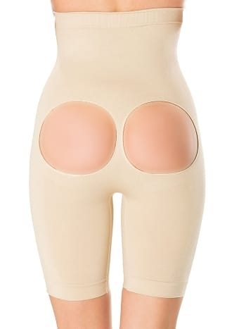 Yüksek Bel Popo Açık Push-up Kadın Korse FormActive 1015