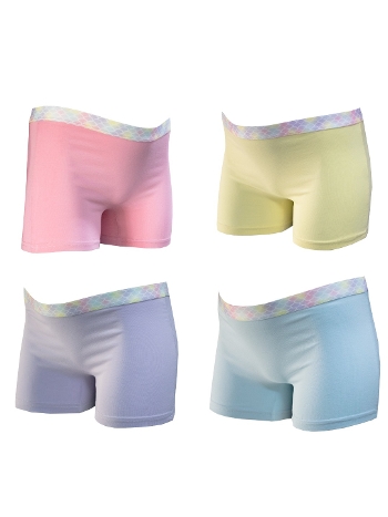 Pamuklu Dört Parça Kız Çocuk Boxer Seti Öztaş 4731