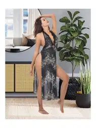 Sırt Dekolteli Açık Yanları Fantazi Body İzabel 2018