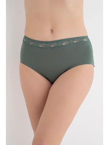 Dantelli Yüksek Bel Kadın Külot Lila G-Box 909