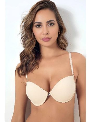Desteksiz Düz Kadın Sütyen Godewo 4075