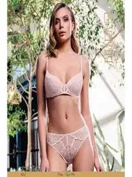 Dantelli Balenli Destekli Sütyen Takım Büşra 402