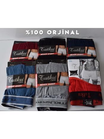 Pamuk-Modal Karışım Elestan Spor Boxer Tutku 0400 - 2