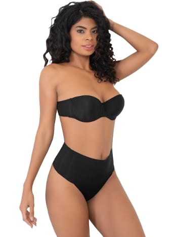 Yüksek Bel Kompresyonlu Korse String Külot Form Angel 5203