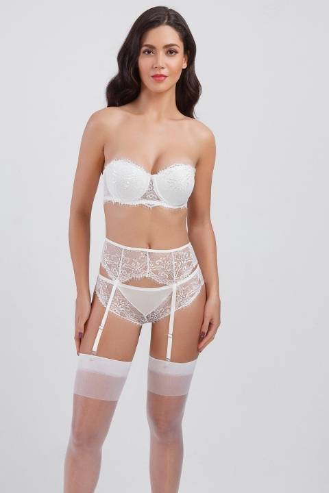 Büşra Dantelli Çorap Tutucu Jartiyer Takım Büşra 116 - Görsel 2