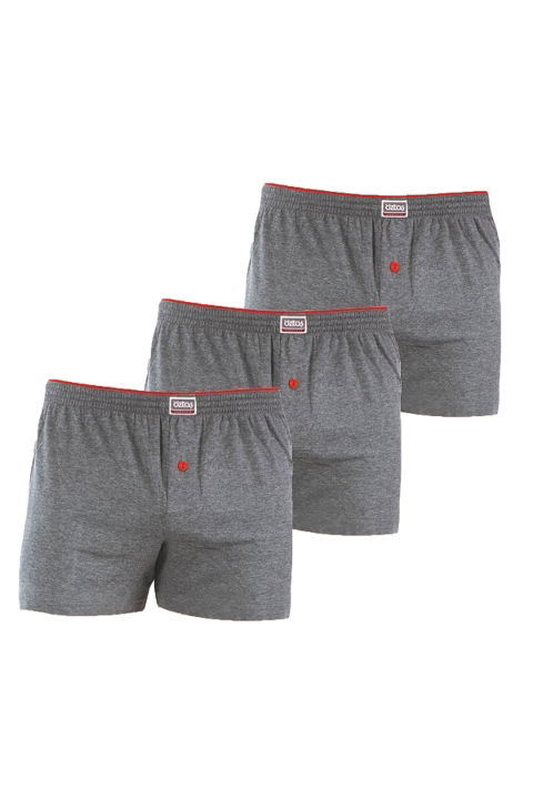 Esnek Bel Lastiği Pamuklu Erkek Boxer Öztaş 1133