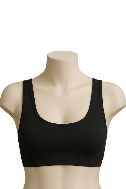 Dantel Detaylı Pedli Kalın Askılı Sütyen Emay 1816