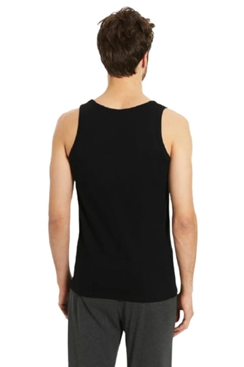 Pamuklu Ribana Askılı Atlet Güryıldız 24003 - Siyah