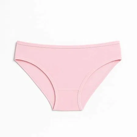 Yüksek Bel Düz Kadın Külot Mor Anı 7137