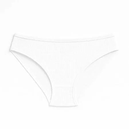 Yüksek Bel Fitilli Kadın Külot Anı 1