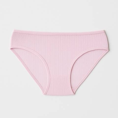 Yüksek Bel Fitilli Kadın Külot Anı 1 - Çok Renkli