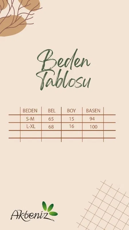 Akbeniz Kahverengi Kadın Pamuklu 2li Boxer Akbeniz 40277 - Görsel 3