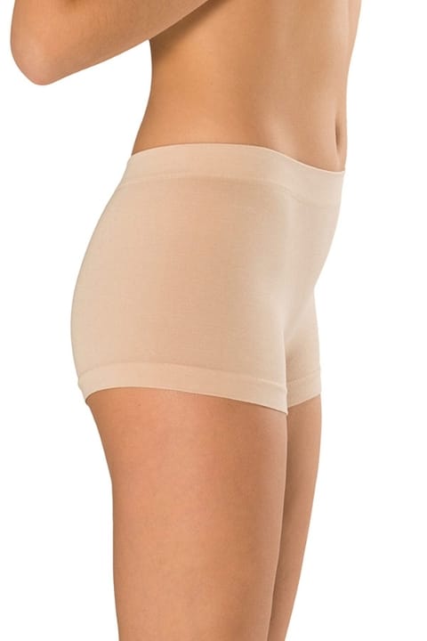 Dikişsiz Yüksek Bel Boxer Kadın Külot FormActive 1300 - Ten