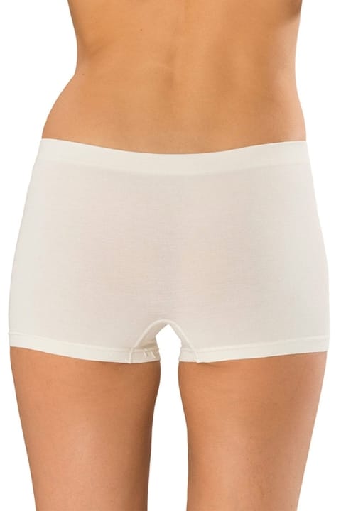 Dikişsiz Yüksek Bel Boxer Kadın Külot FormActive 1300 - Beyaz