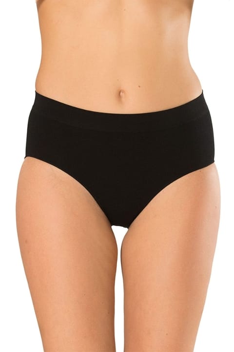 Dikişsiz Yüksek Bel Kadın Külot FormActive 1320 - Siyah