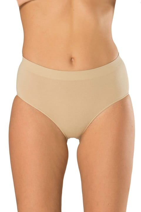 Dikişsiz Yüksek Bel Kadın Külot FormActive 1320 - Ten