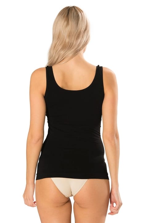 Kalın Askılı Pamuklu Atlet FormActive 1330 - Siyah