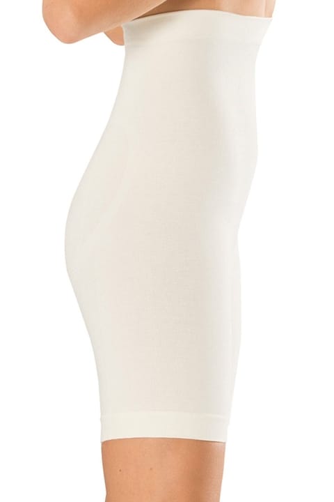 Bamboo Yüksek Bel Dikişsiz Toparlayıcı Korse FormActive 1120 - Ekru
