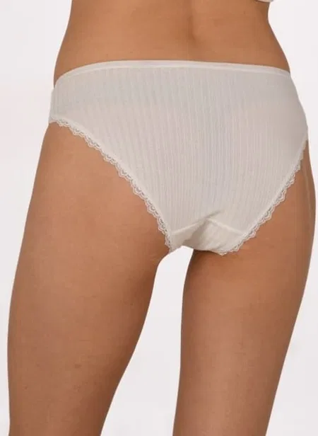Yüksek Bel Destekli Kadın Bikini Külot Mor Anıt 3890 - Asorti