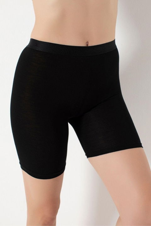 Yüksek Bel Dikişsiz Kısa Kadın Tayt G-Box 944 - 2