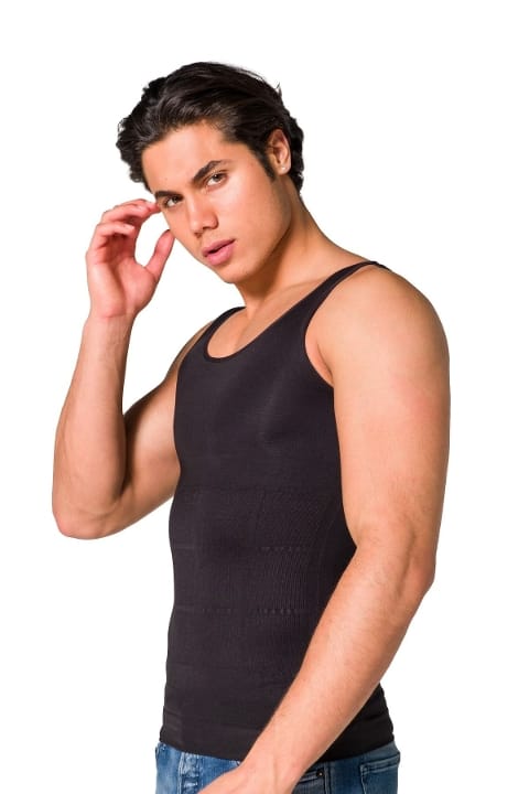 Sıkılaştırıcı Mikrofiber Korse Atlet FormActive 4800 - Siyah