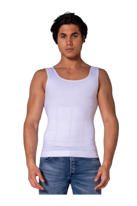 Sıkılaştırıcı Mikrofiber Korse Atlet FormActive 4800 - Beyaz