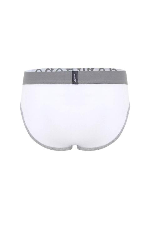 Biyeli Beyaz Geniş Lastikli Erkek Slip Darkzone 6802 - 2